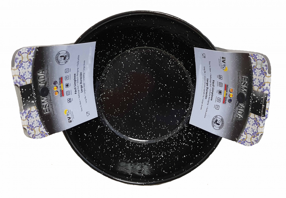 Emaillierte Pfanne mit 2 Griffe - ø 20 cm
